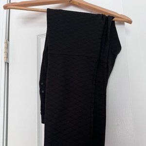 Sanctuary Diamond Pattern Stretchy Black Jeggings